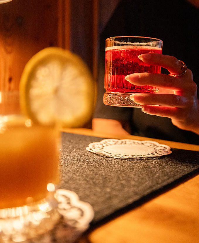 Foto dring in der Hotelbar Alpenhotel Tirolerhof Neustift Stubaital